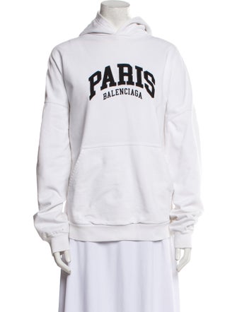 Balenciaga 2021 Graphic Print Hoodie