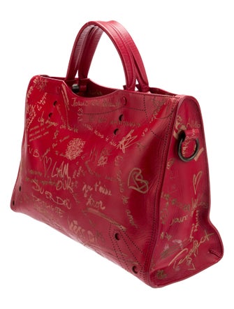 Balenciaga Leather Blackout AJ Love Small