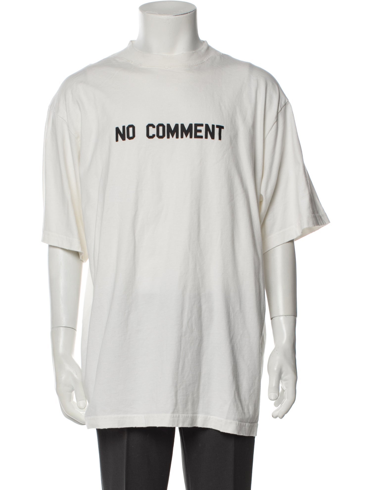 Balenciaga 2021-2022 No Comment T-Shirt