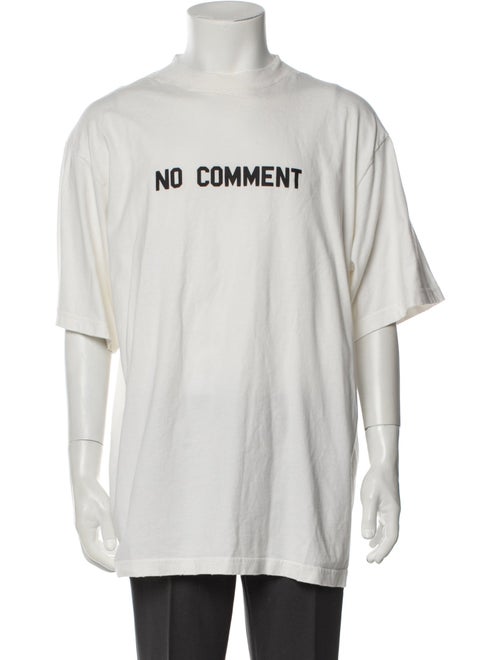 Balenciaga 2021-2022 No Comment T-Shirt