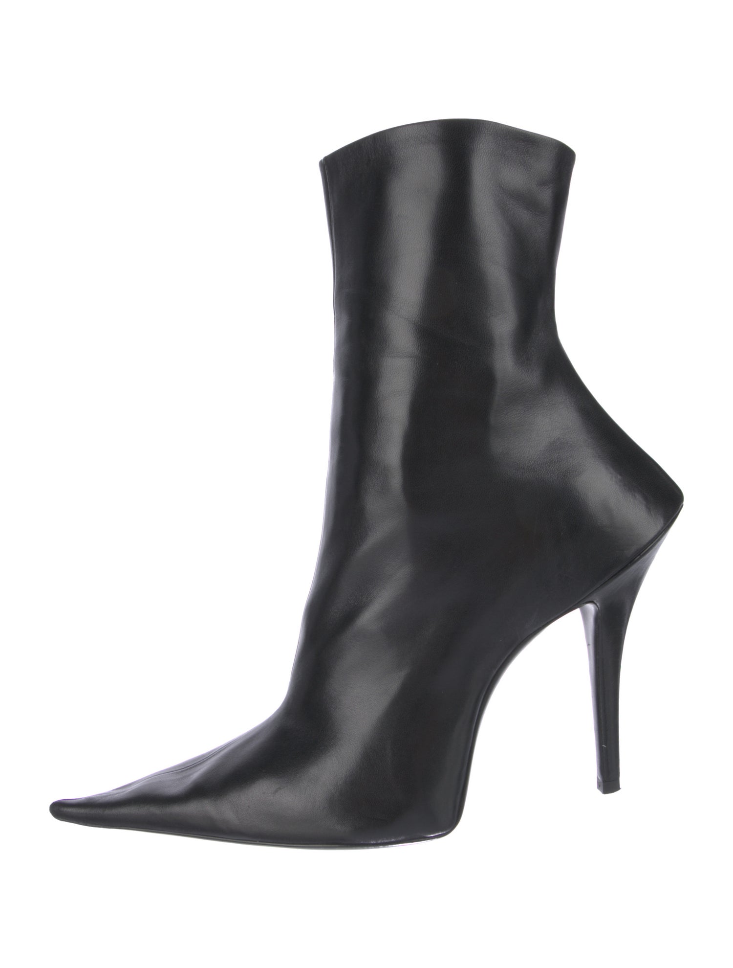 Balenciaga Leather Boots Black Boots, Shoes BAL302138 The RealReal