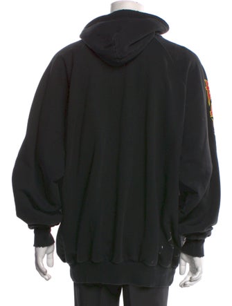 Balenciaga 2021 Graphic Print Hoodie