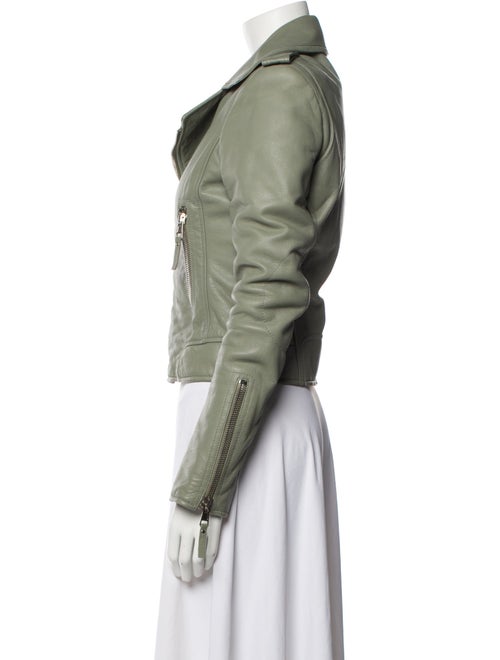 Balenciaga 2012 Lamb Leather Biker Biker Jacket