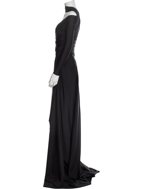 Balenciaga 2020 Mock Neck Crop Top