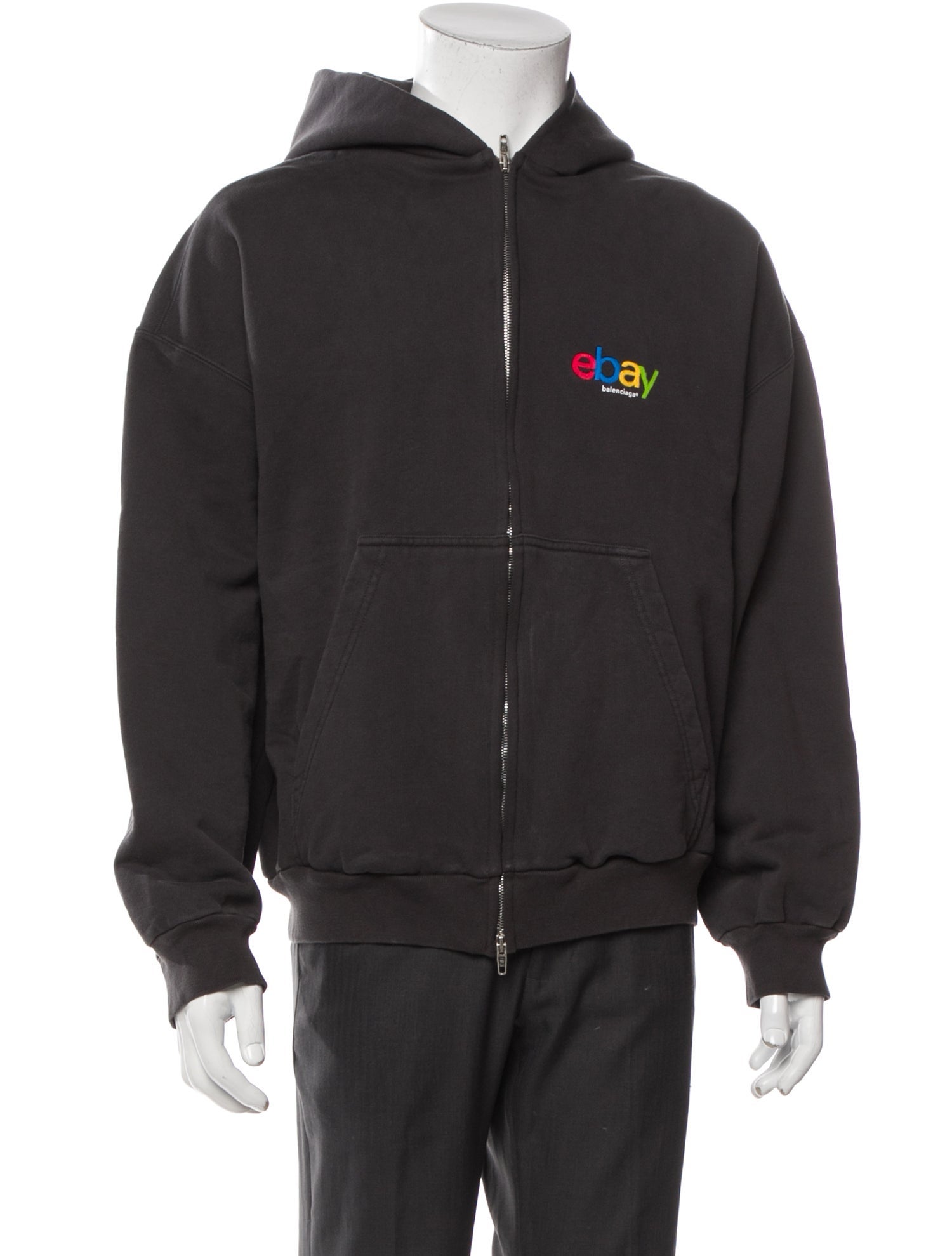 Balenciaga 2024 X Ebay Hoodie - Black Sweatshirts & Hoodies