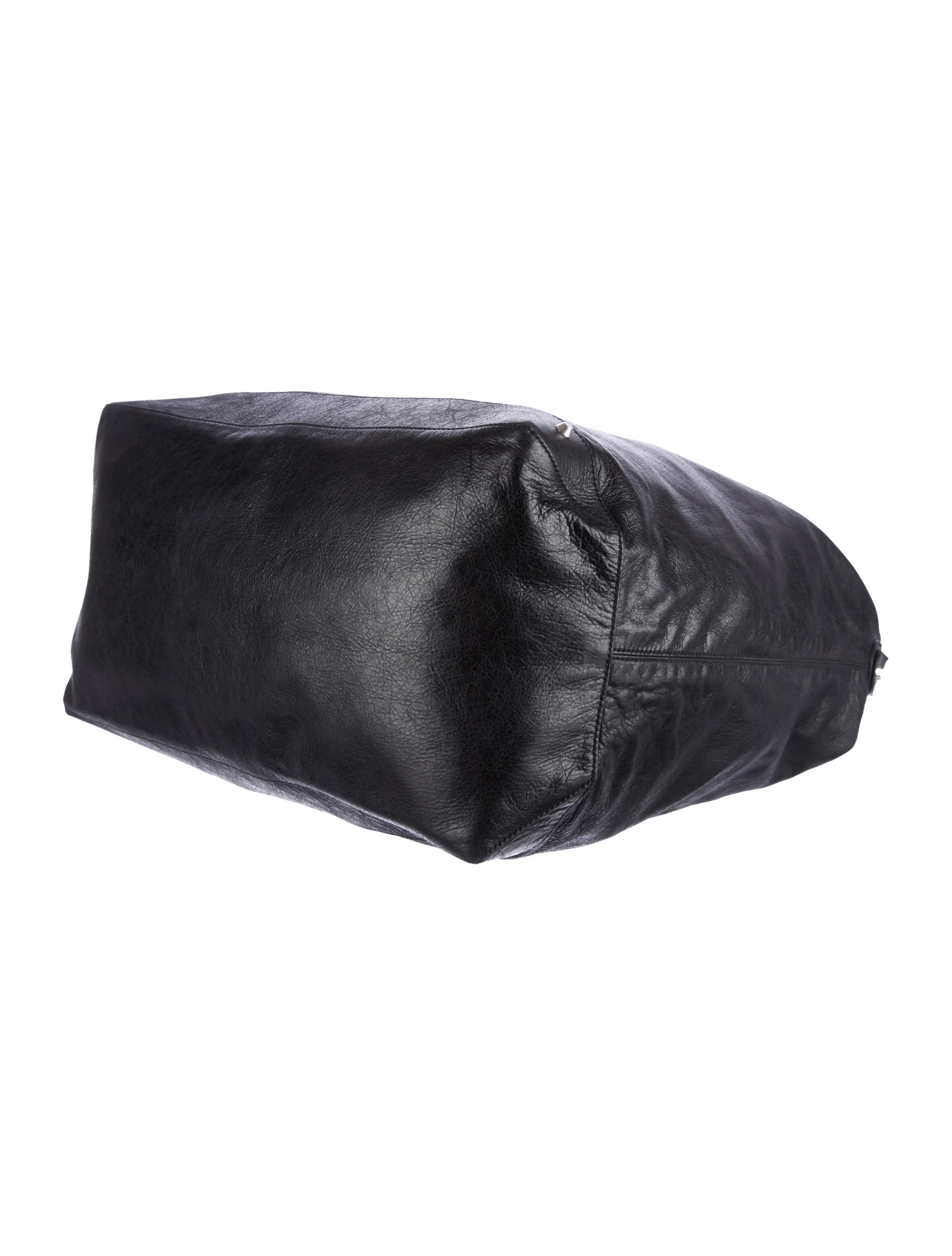 Balenciaga Courier XL Bag - Black Shoulder Bags, Handbags