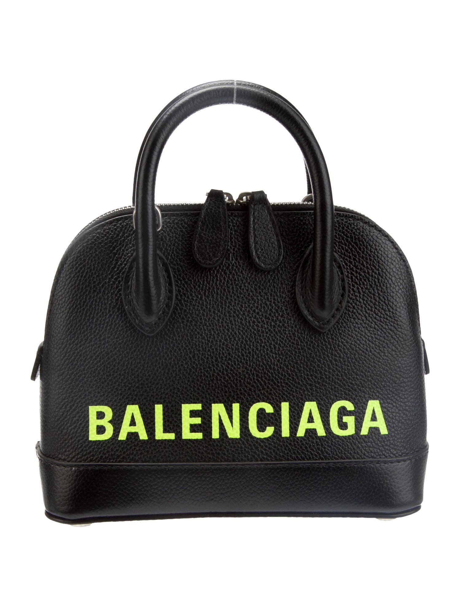 Balenciaga Leather Ville Black Handle Bags, Handbags BAL306153