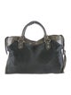 Balenciaga Motocross Ponyhair Classic City Bag