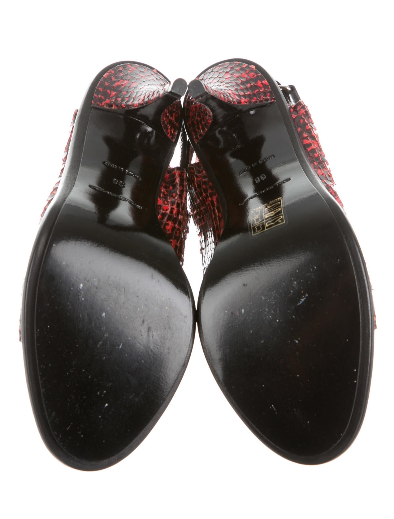 balenciaga snakeskin shoes