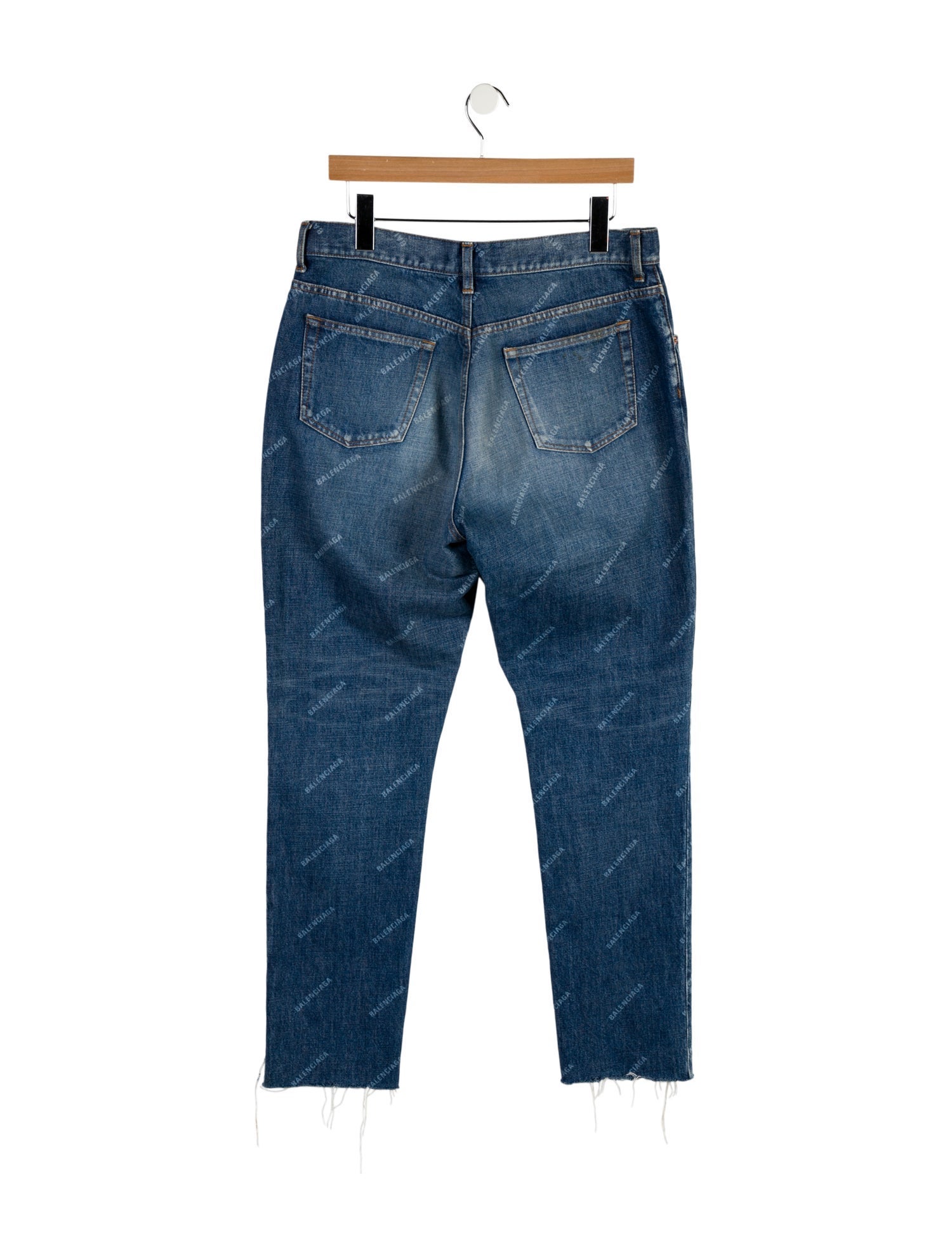 Balenciaga 2017 Straight Leg Jeans