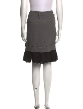 Balenciaga 2009 Knee-Length Skirt