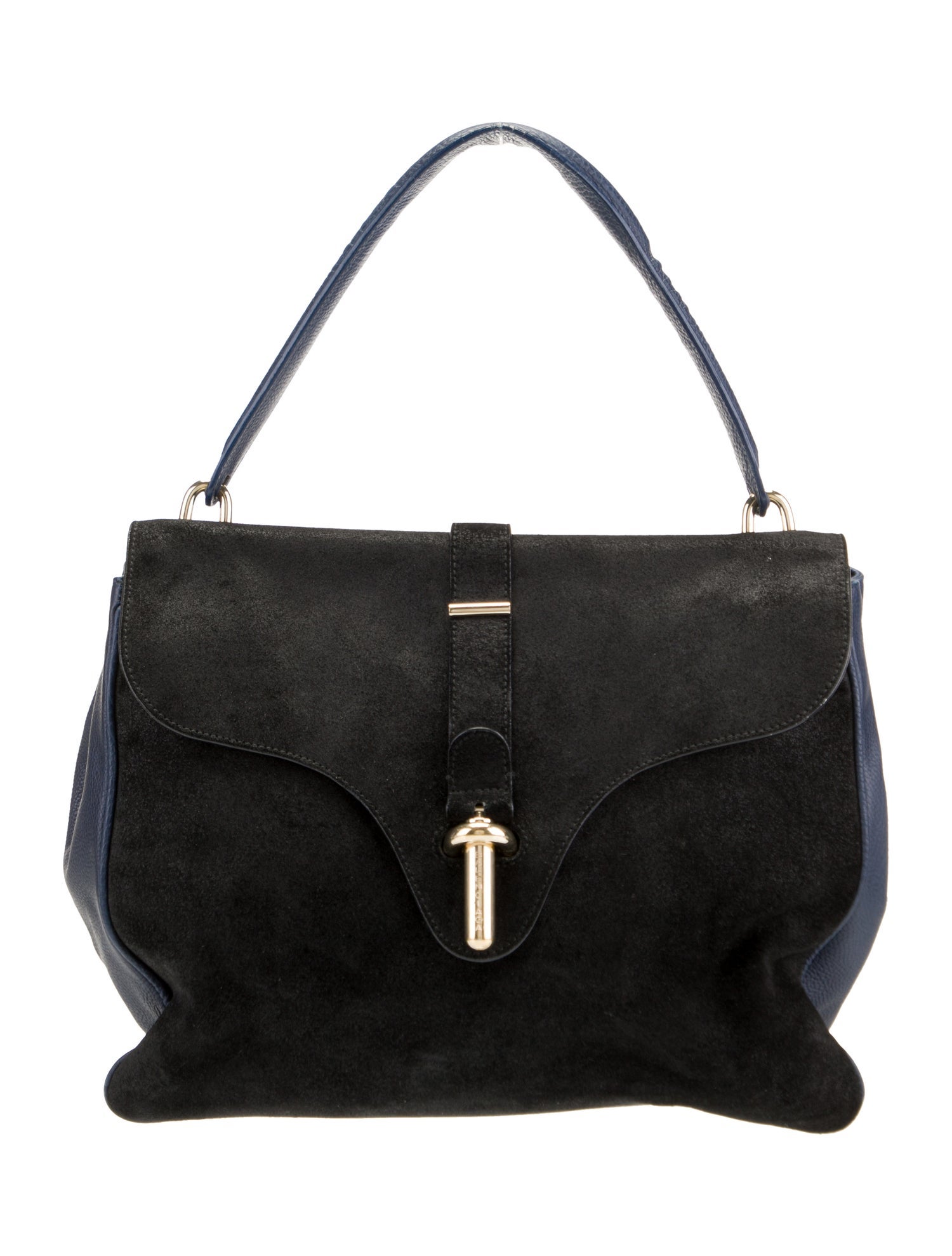 Balenciaga Suede Top Handle Bag - Black Handle Bags, Handbags - BAL308986 |  The RealReal