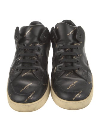 Balenciaga Pelle S Gomm Sneakers
