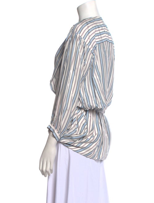 Balenciaga 2016 Striped Blouse