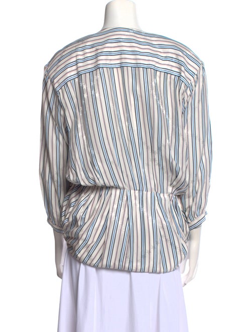 Balenciaga 2016 Striped Blouse