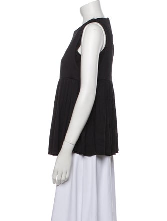 Balenciaga 2013-2014 Bateau Neckline Top