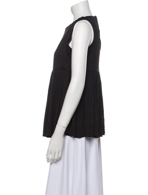 Balenciaga 2013-2014 Bateau Neckline Top