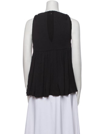 Balenciaga 2013-2014 Bateau Neckline Top