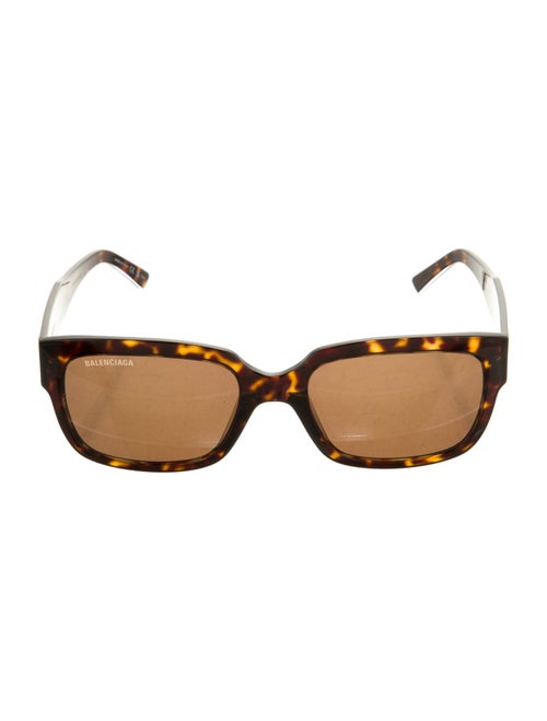 Balenciaga Square Tinted Sunglasses