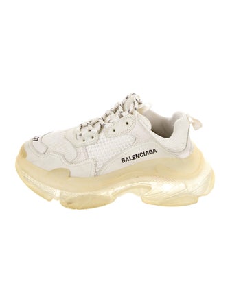 Balenciaga Triple S Clear Sole Chunky Sneakers