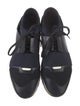 Balenciaga Leather Mesh Accents Athletic Sneakers