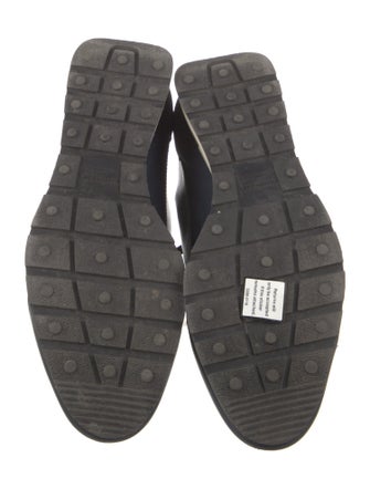 Balenciaga Leather Mesh Accents Athletic Sneakers