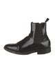 Balenciaga Patent Leather Chelsea Boots