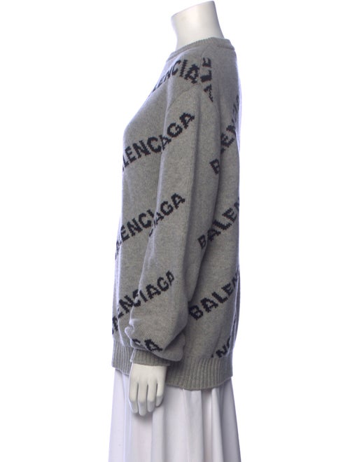 Balenciaga 2018 Logo Knit Sweater