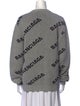 Balenciaga 2018 Logo Knit Sweater