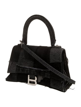 Balenciaga Denim Top Handle Bag Small 2023