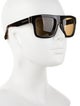 Balenciaga Square Tinted Sunglasses