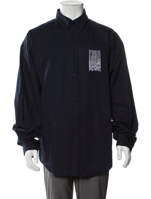 Balenciaga 2021 Barcode Shirt