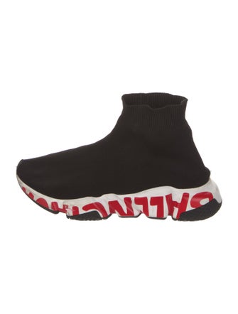 Balenciaga Speed Trainer 'Graffiti' Sock Sneakers