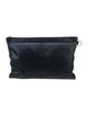Balenciaga Leather Navy Clip L