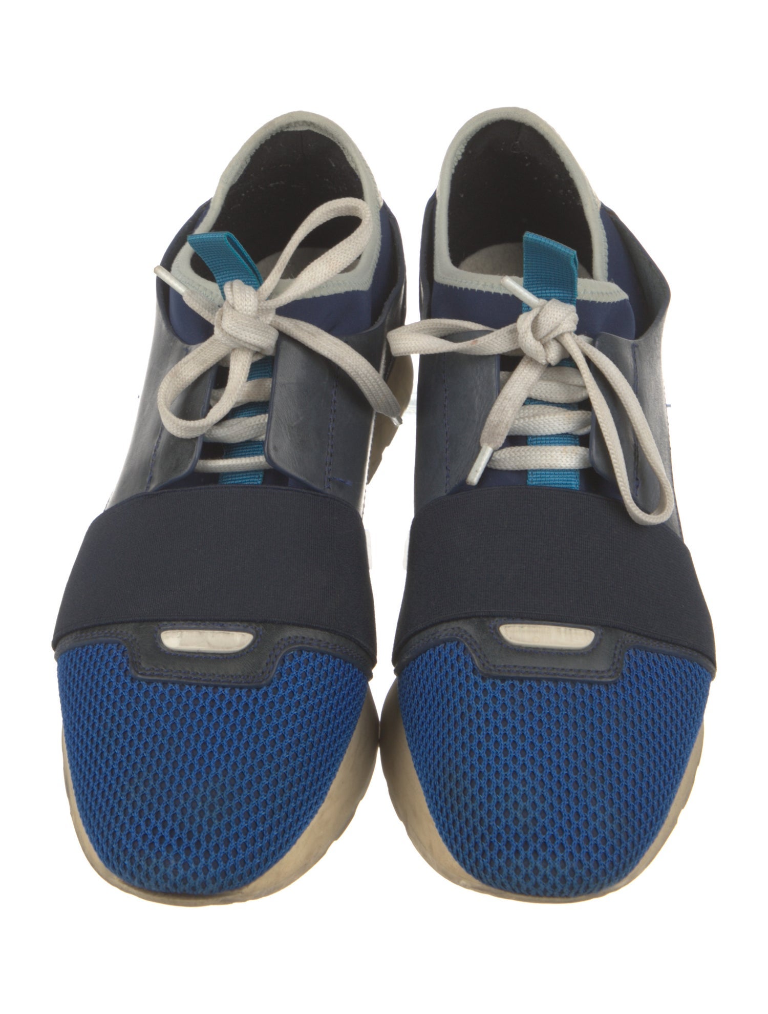 Balenciaga Race Runner 'Blue White' Sneakers