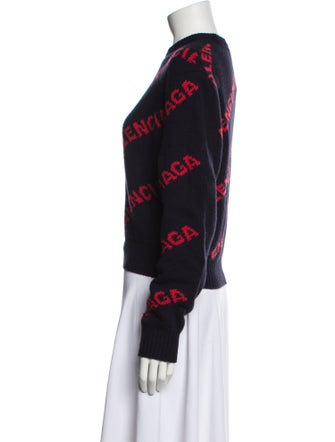 Balenciaga 2018 All Over Sweater