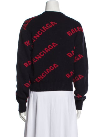 Balenciaga 2018 All Over Sweater