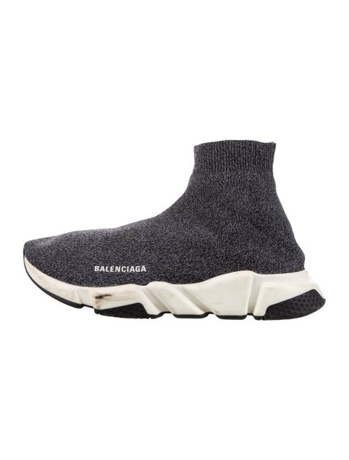 Balenciaga Speed Trainer 'Glitter' Sock Sneakers