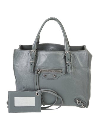 Balenciaga Leather Papier A4 Mini