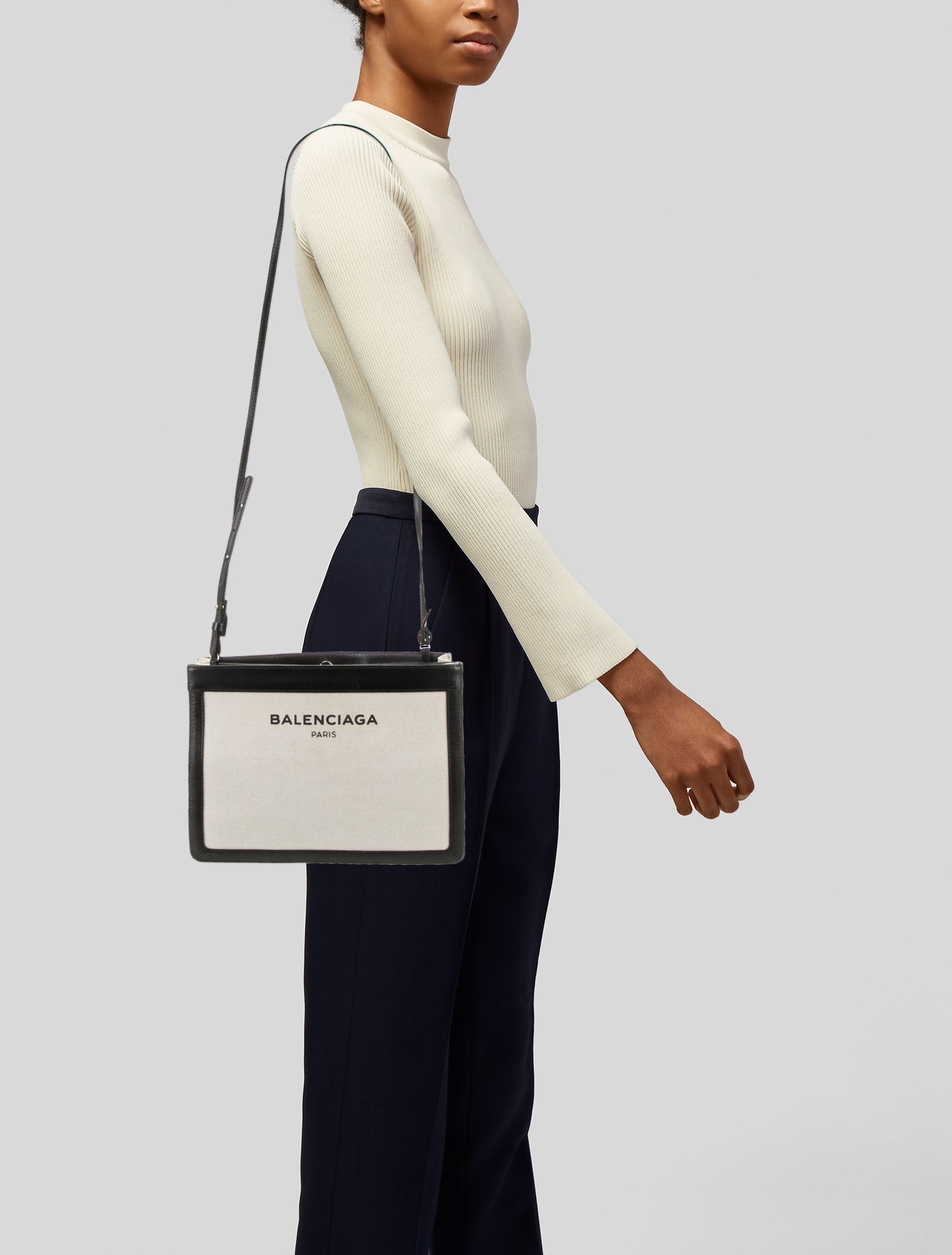 Balenciaga Canvas Shoulder Bag