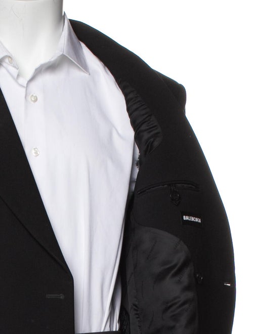 Balenciaga 2019 Archetype Double Breasted Overcoat Blazer