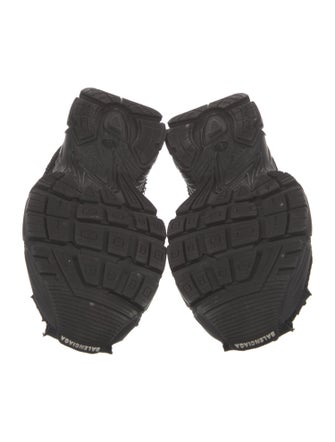 Balenciaga Printed Mesh Accents Sneakers