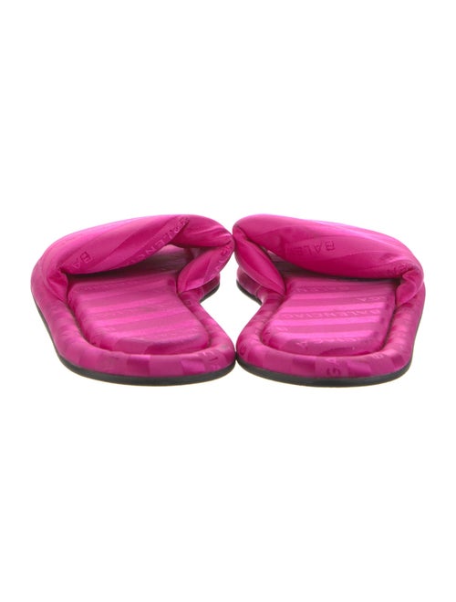 Balenciaga Hotel Slides Satin Slides