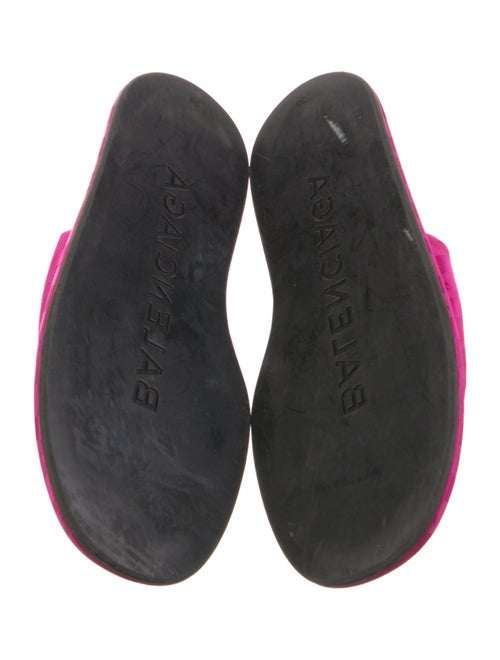 Balenciaga Hotel Slides Satin Slides