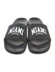 Balenciaga Rubber Graphic Print Slides