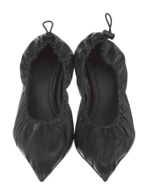 Balenciaga Leather Slingback Pumps