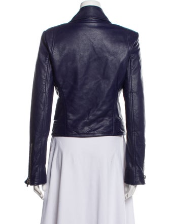 Balenciaga 2014 Lamb Leather Biker Jacket