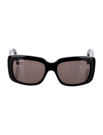 Balenciaga Square Tinted Sunglasses