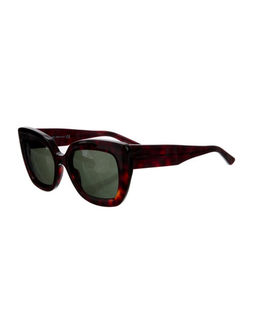 Balenciaga Oversize Tinted Sunglasses