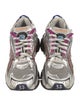Balenciaga Colorblock Pattern Mesh Accents Athletic Sneakers